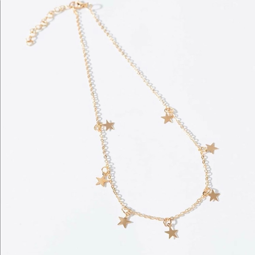 Star choker necklace